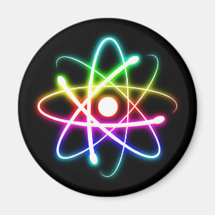 Colorful Ggloing Atomic Science Magneet