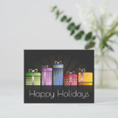 Colorful Gifts Prettige feestdagen (Staand voorkant)