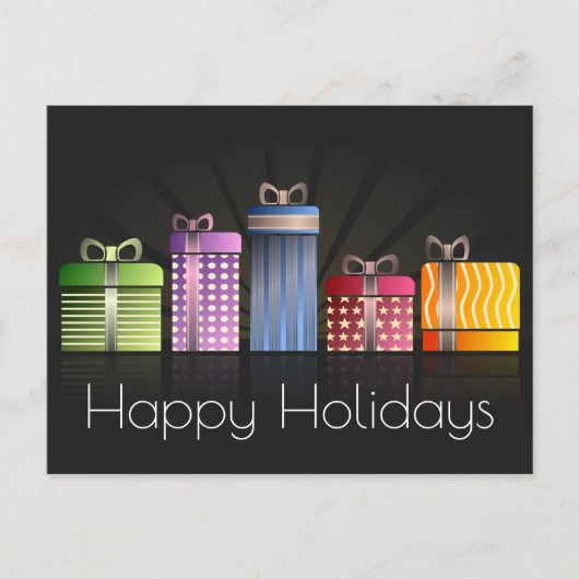 Colorful Gifts Prettige feestdagen (Voorkant)