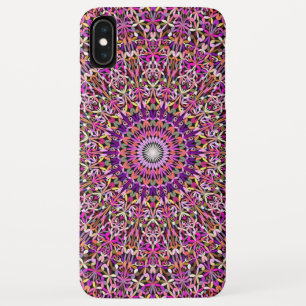 Colorful Girly Lace Garden Mandala iPhone XS Max Hoesje