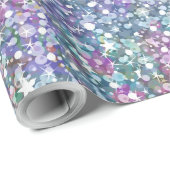 Colorful Glitter Print Cadeaupapier (Rol Hoek)