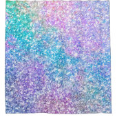 Colorful Glitter Print Douchegordijn (Voorkant)