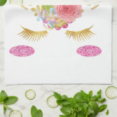 Colorful Glitter Unicorn Theedoek (Gevouwen)