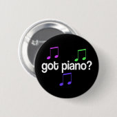 Colorful got Piano Music Button (Voorkant /achterkant)