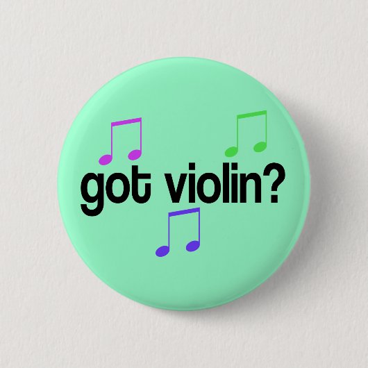 Colorful got Violin Music Button (Voorkant)