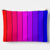 Colorful Gradient Stripes Etui (Achterkant)