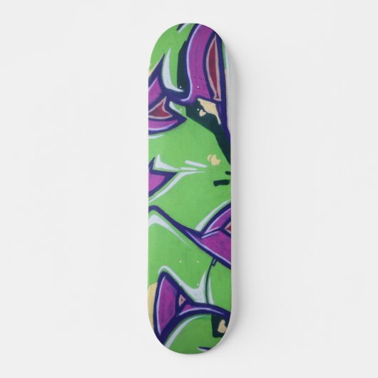 Colorful Graffiti Art Skateboard (Voorkant)