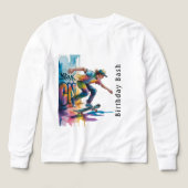 Colorful Graffiti Boy Birthday Bash (Motif recto)