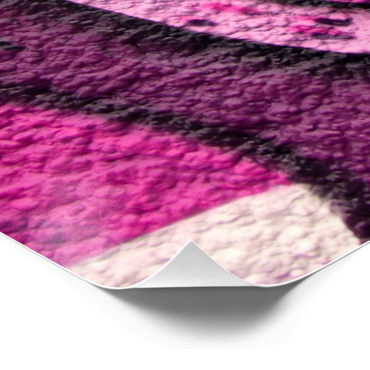 Colorful Graffiti Chameleon Perfect Poster (Hoek)