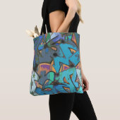 Colorful Graffiti Design Canvas tas (Dichtbij)