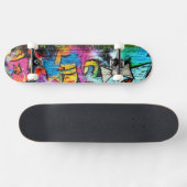 Colorful Graffiti | Straatkunst Skateboard (Horizontaal)