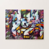 Colorful Graffiti Words Legpuzzel (Horizontaal)