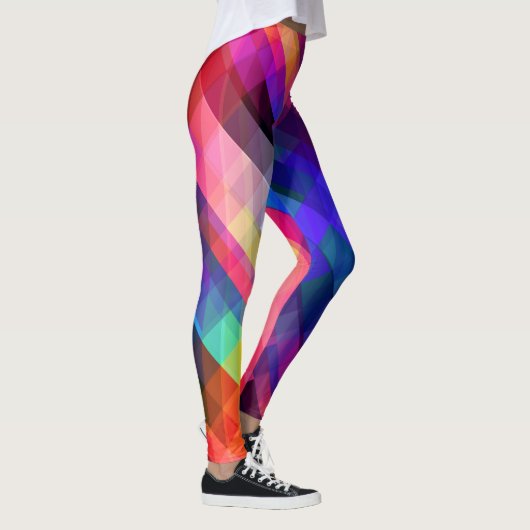 Colorful Graphic Comfortable Workout-Leggings Leggings (Rechts)