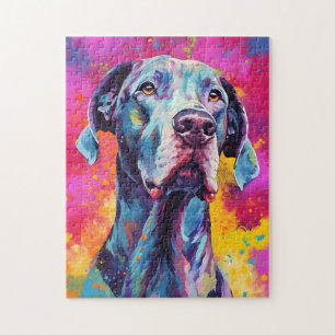 Colorful Great Dane Legpuzzel