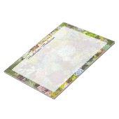 Colorful Greenery Succulents Notitieblok (Schuin)