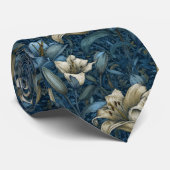 Colorful Groomsmen Lilies Flower Stropdas (Opgerold)