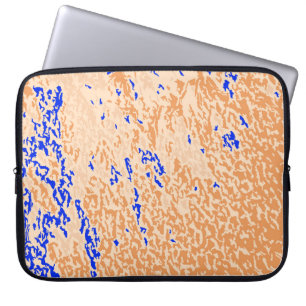 Colorful Grunge Background. Abstract Multicolor vi Laptop Sleeve