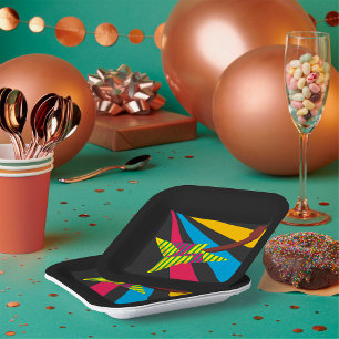 Colorful Guitar Papieren Bordje