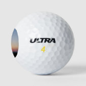 Colorful Gulf Sunset Golfballen (Logo)