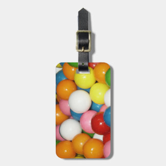 Colorful Gumball Bagagelabel