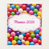Colorful Gumball Planner Cover  (Devant)