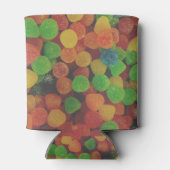 Colorful Gumdrops Snoep, persoonlijk Blikjeskoeler (Achterkant)