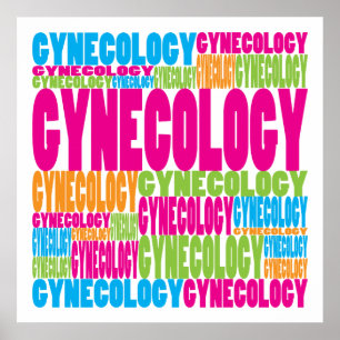 Colorful Gynaecologie Poster