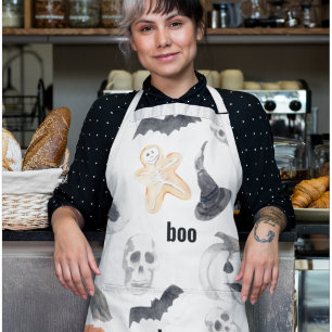 Colorful Halloween Scary Pattern  Happy Halloween Schort