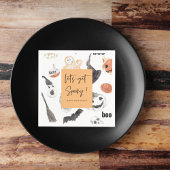 Colorful Halloween Scary Pattern |Happy Halloween Servet