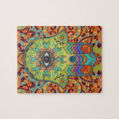 Colorful Hamsa Hand - Hand van Fatima Legpuzzel (Horizontaal)