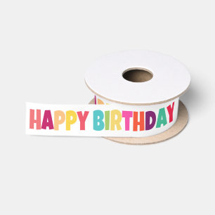 Colorful Happy Birthday Lint