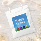 Colorful Happy Easter Eggs Bedankzakje (Geknipt)