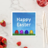Colorful Happy Easter Eggs Servet (Insitu)