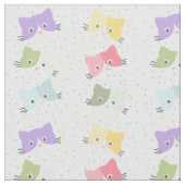 Colorful Happy KIttens tissu Motif (fermé)