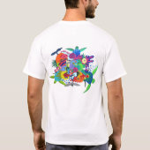 Colorful Hawaiian T-shirt Design (Achterkant)