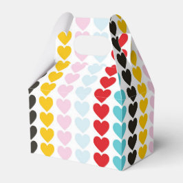 Colorful Heart Design, Boys Girls Kids, Valentine Bedankdoosjes