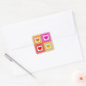 Colorful Heart Sticker (Envelop)