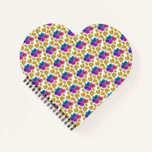 Colorful Hearts Design Valentijnsdag Notitieboek