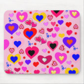 Colorful Hearts Muismat! Muismat (Voorkant)