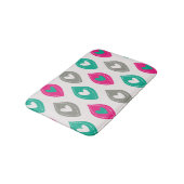 Colorful Hearts Patroon Badmat (Gekanteld)