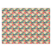 Colorful Hibiscus Pattern Tafelkleed (Voorkant (Horizontaal))