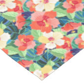 Colorful Hibiscus Pattern Tafelkleed (Gekanteld)
