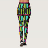 Colorful Hillary Clinton 2016 leggings (Dos)