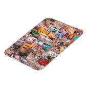 Colorful Homes on the Hill Magneet (Linkerzijde)