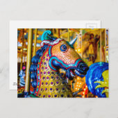 Colorful Horse Briefkaart (Voorkant / Achterkant)