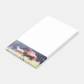 Colorful Horse Pattern Post-it® Notes (Schuin)