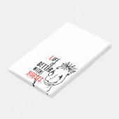 Colorful Horse Pattern Post-it® Notes (Schuin)