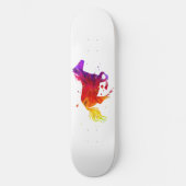 Colorful Horse Skateboard (Voorkant)