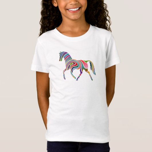 Colorful Horse T-shirt (Voorkant)