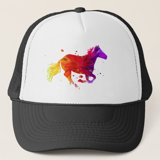 Colorful Horse Trucker Pet (Voorkant)